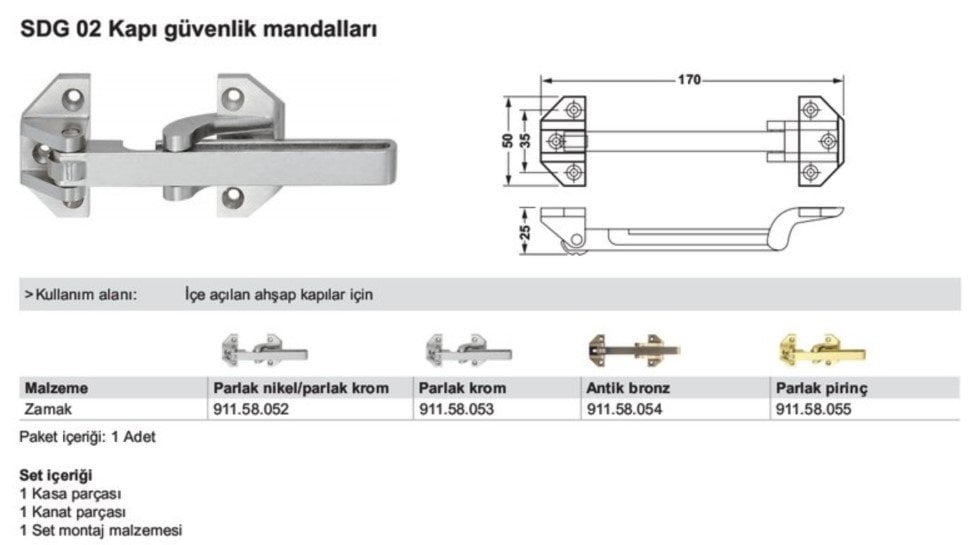 Güvenlik Mandalı