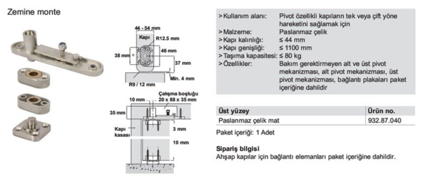 Pivot Menteşe