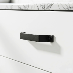 INDUSTRY Kulp mat siyah 160mm