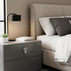 ANGELO JR Dügme kulp parlak krom 45x25mm