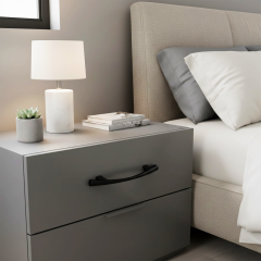 ARCO Kulp mat siyah 128mm