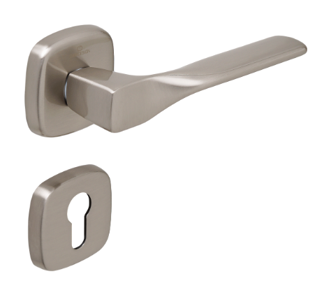Çebi A549 MP08 AVA Kapı Kolu Fırçalanmış İnox Barelli