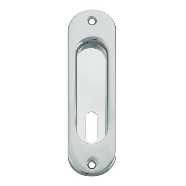 OVAL Gömme kulp (oda) parlak krom