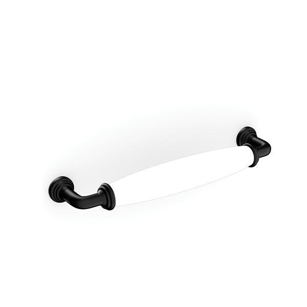 LEON Kulp mat siyah 128 mm