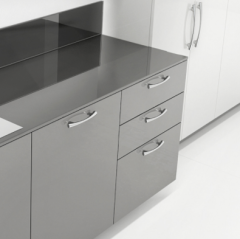 ARCO JR Dügme kulp p. çelik renkli 26mm
