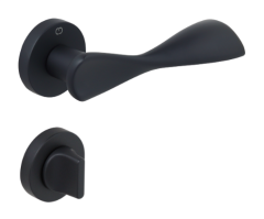Çebi A531 PC24 LAVİ Kapı Kolu Mat Siyah WC