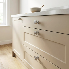 REBE Dügme kulp parlak krom 35mm