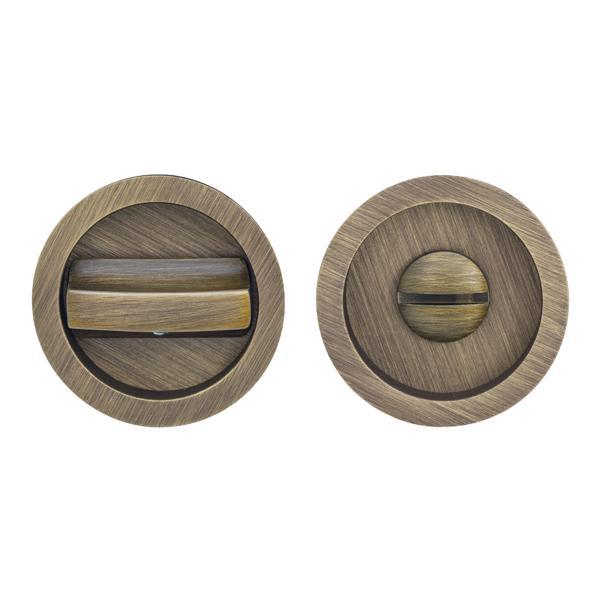 ROUND Gömme kulp (WC) antik bronz