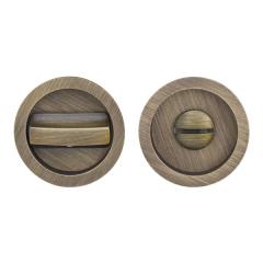 ROUND Gömme kulp (WC) antik bronz