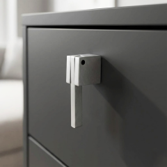 HAMAR Dügme kulp parlak krom 12mm