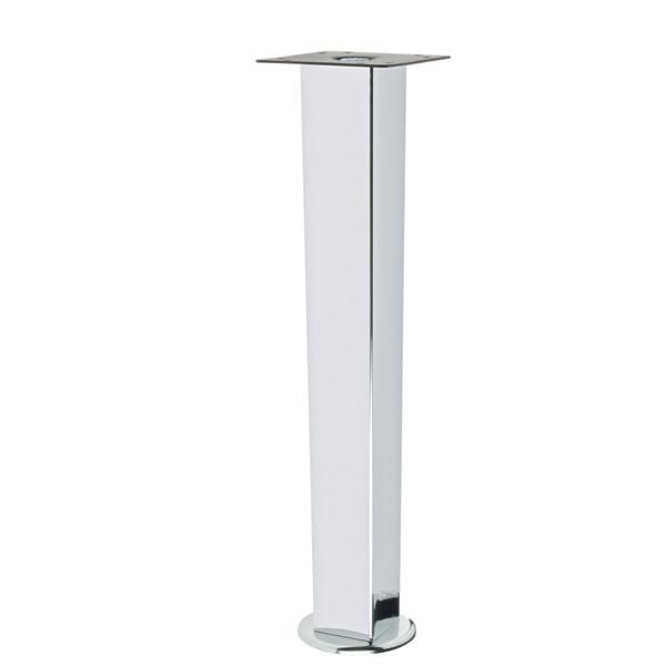 Sehpa ayagi (ahsap) krom parlak 50x410mm