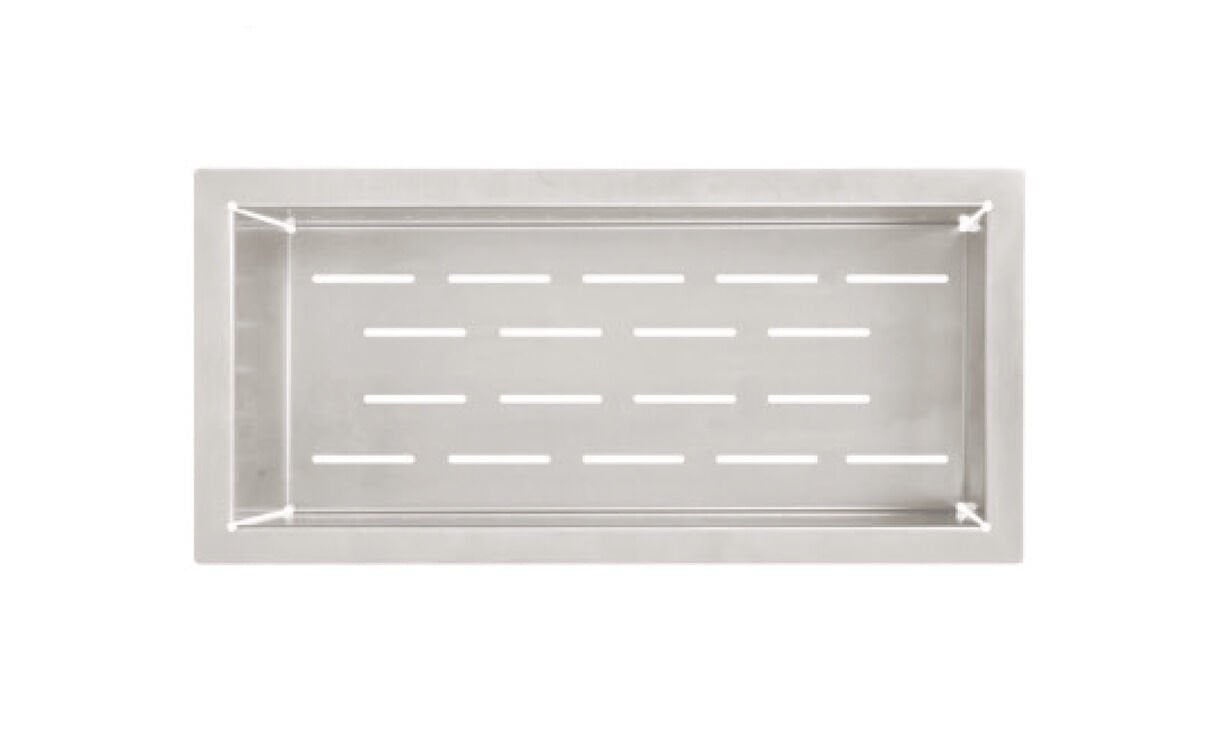 NOVARA Süzgeç,190x450,paslanmaz çelik firçalı