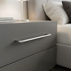 RYAN II Kulp mat krom 192mm