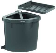 RENTHUS T Çöp kutusu, antrasit,25 lt