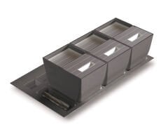 PREMIERE Çöp kutusu,antrasit,3x13L,900mm