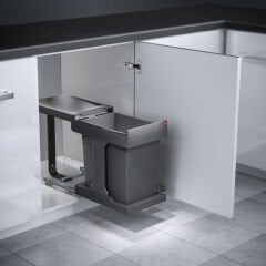 SOLO 20 Çöp kutusu, antrasit, 20 lt