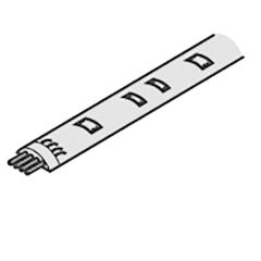 LED 2011 500mm, IP44, Sog.bey.