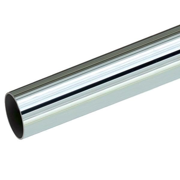 Aski borusu yuvarlak krom 0,8/25/3000mm