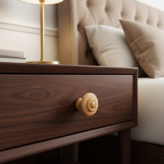 Katmanlı Ahşap Düğme Kulp