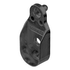 Flans oval siyah pimli