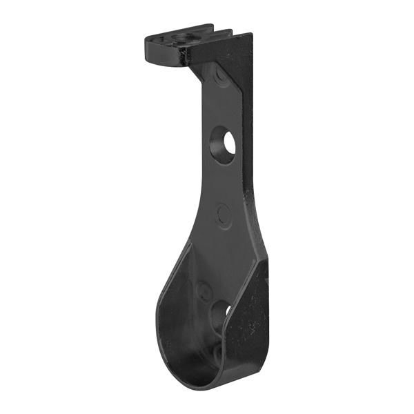 Flans tavana monte üst vidali siyah 16mm