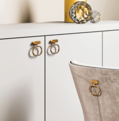 HENDEL Sarkaç kulp parlak pirinç 32mm