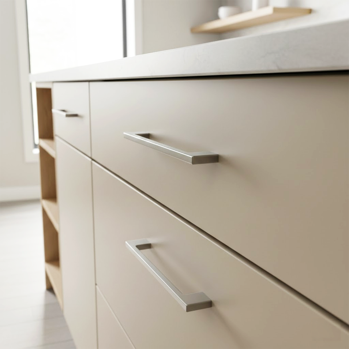 Star 128 mm - 160 mm Inox Mobilya Kulbu