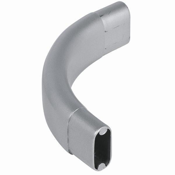 Aski borusu dirsek oval krom parlak 90°