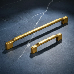 Marka 160 mm Antik Sarı Mobilya Kulbu