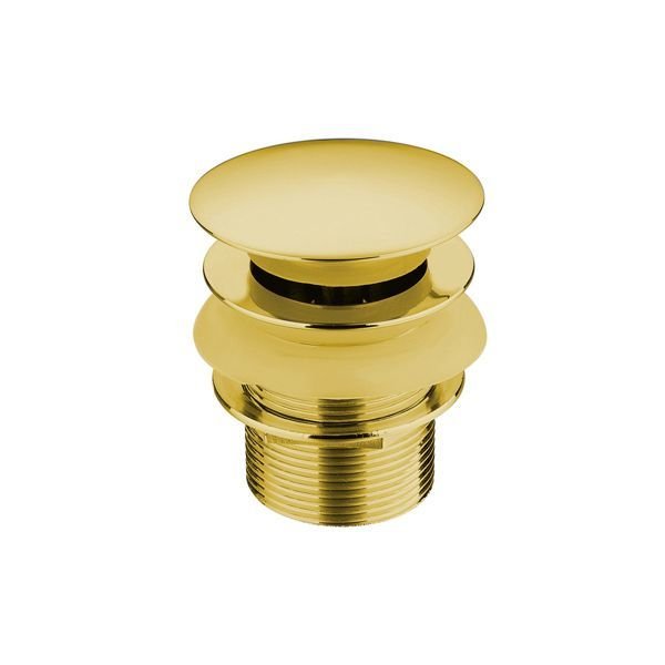 Lavabo süzgeç pop-up,t.delikli,p.altin