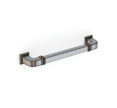 NORMAN Kulp antik gümüs 160 mm