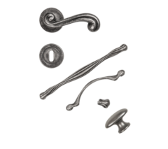 MELANIE Kulp antik gümüs 128mm