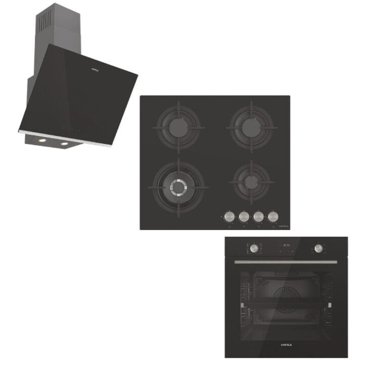 SET 7 Fırın ocak davlumbaz seti