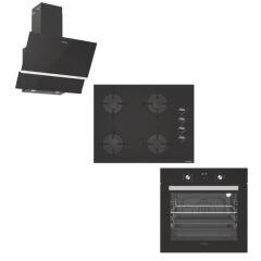 SET 5 Fırın ocak davlumbaz seti