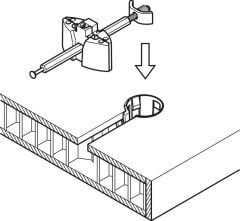 MAXIFIX 35 HC Tezgah baglanti 50/90mm