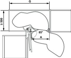 LeMans II,L,450/600-750,Arena Pure,antrasit