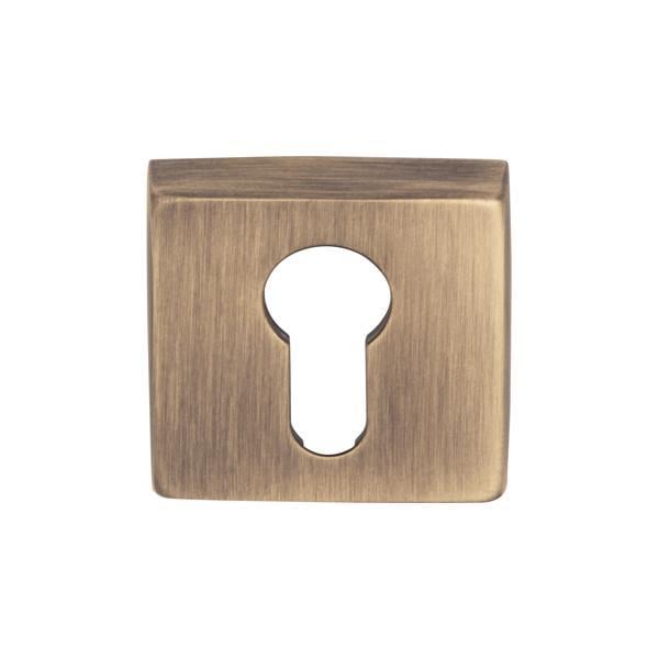 Rozet (barelli) kare antik bronz