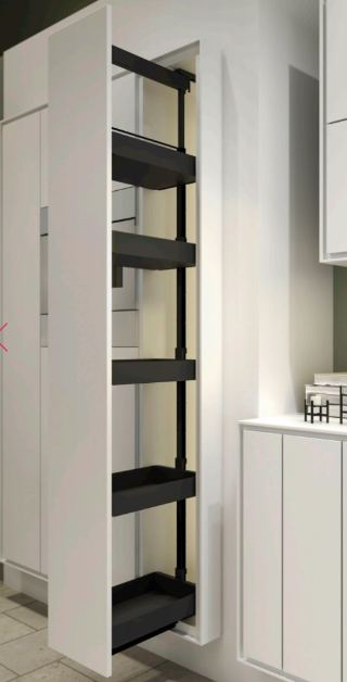 DISPENSA 90° Boy kiler,300,A.Pure,antrasit