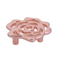 ROSE JR Dügme kulp parlak bakir 32mm