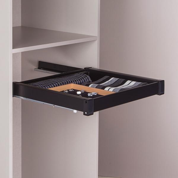 SELECT Aksesuar çekmecesi siyah 60cm