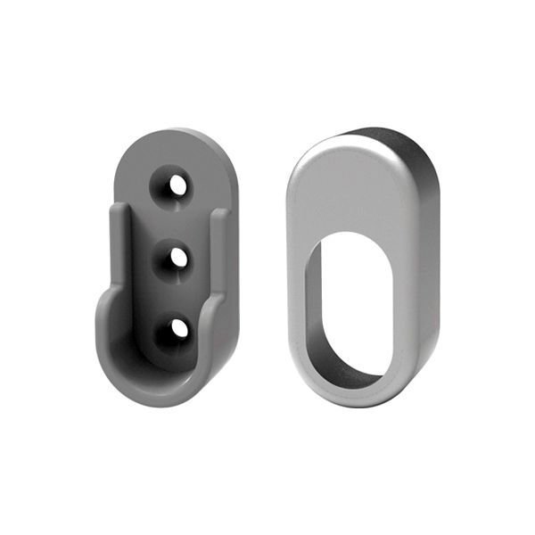 Aski borusu flans seti, Metal. Gri boya