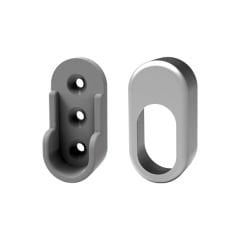 Aski borusu flans seti, Metal. Gri boya