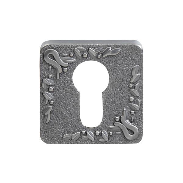 RUBY Rozet (barelli) antik gümüs        