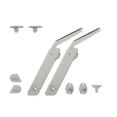 F.FLAP H 1.5 Çift makas seti A gri/nikel