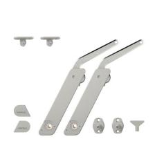 F.FLAP H 1.5 Çift makas seti B gri/nikel