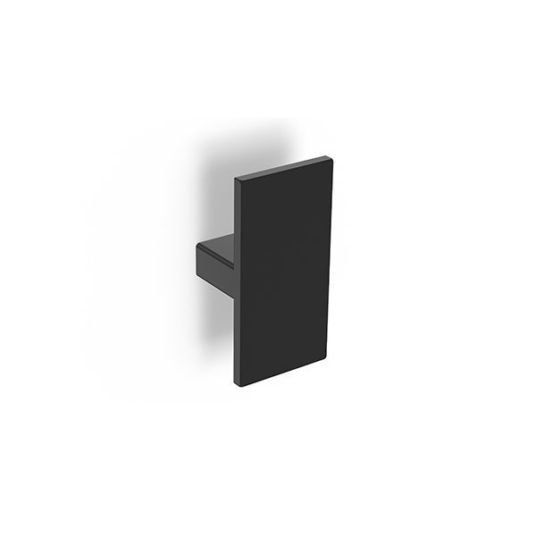 COSY JR Dügme kulp mat siyah 16mm