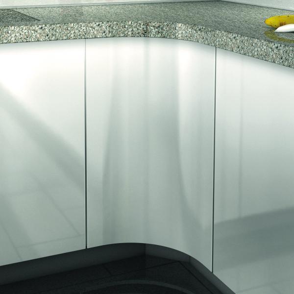 MONDO CARVE Kapak (içe bombeli) beyaz