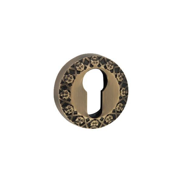 SARA Rozet (barelli) antik bronz        