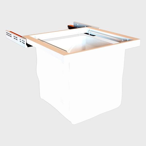 DRESS LINE Çamasir sepeti beyaz 600mm