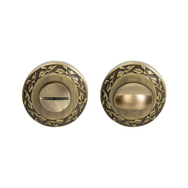 Rozet (WC) antik bronz